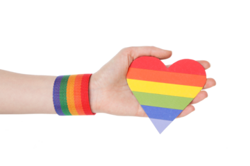 PNG, Pride and LGBTQ, isolated on white background