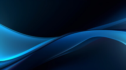 Abstract Dark Blue curve shapes background. luxury wave. Smooth and clean subtle texture creative design. Suit for poster, brochure, presentation, website, flyer. vector abstract design element