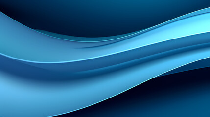 Obraz premium Abstract Dark Blue curve shapes background. luxury wave. Smooth and clean subtle texture creative design. Suit for poster, brochure, presentation, website, flyer. vector abstract design element