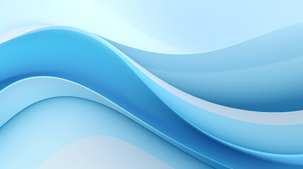 Naklejka premium Abstract Light Blue curve shapes background. luxury wave. Smooth and clean subtle texture creative design. Suit for poster, brochure, presentation, website, flyer. vector abstract design element