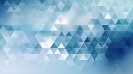 Obraz premium blue background with geometric pattern of triangles and diamonds