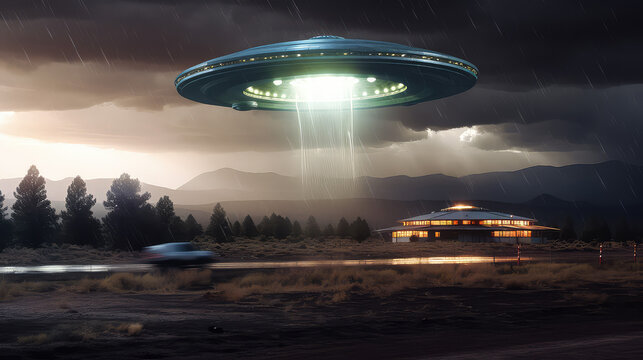 Ufo mothership invasion, alien sightning, extraterrestial spaceship, alien craft over earth