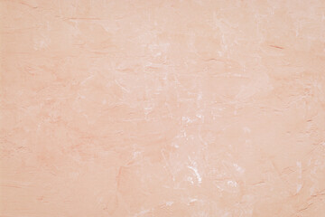 Beige stone surface colored with white spots, texture, horizontal, top view