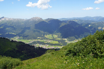 Fototapeta na wymiar Am Fellhorn bei Oberstdorf