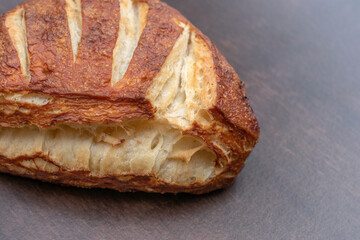 Fresh baked puff lye corner bread