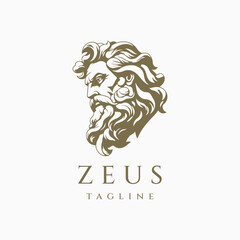 Zeus logo design vector illustration