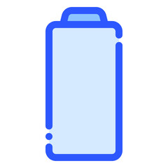 battery icon in bluetone style