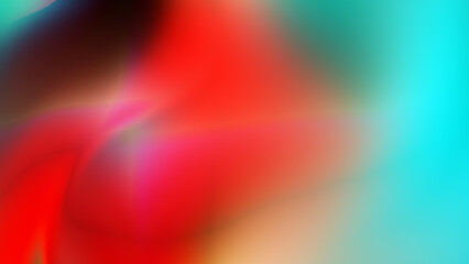 Abstract blurred gradient mesh background in bright Colorful smooth