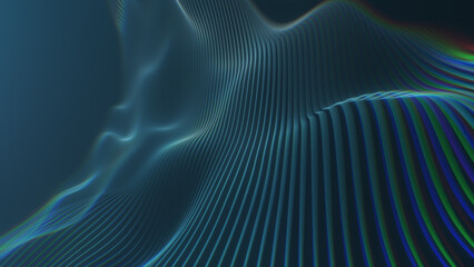 Dark blue background with lines