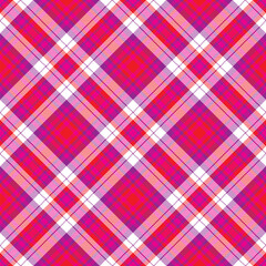 Plaid pattern seamless. Check fabric texture. Stripe square background. Vector textile design.