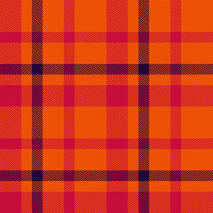 Fabric texture tartan of textile pattern vector with a check plaid background seamless.
