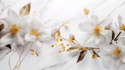 background of jasmine flowers