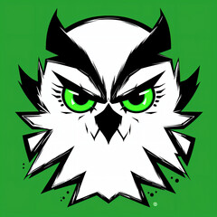 Esport Team Logo Design, Owl Symbolt Generated by AI