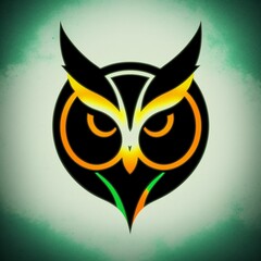 Esport Team Logo Design, Owl Symbolt Generated by AI