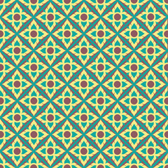 Patterns to decorate the walls or Thai paintings.