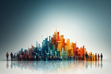 World population day. Generative AI