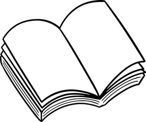 hand drawn book illustration.