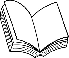 hand drawn book illustration.