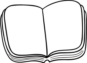 hand drawn book illustration.