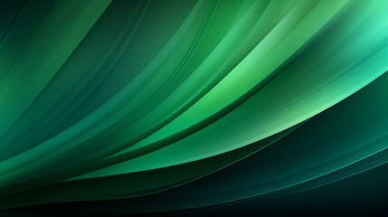Green wave stripes. Bright Natural background. Generative Ai