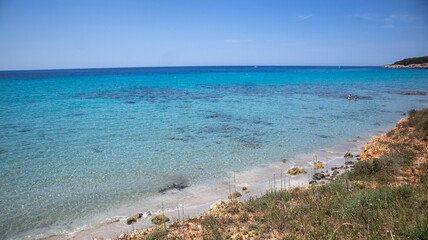 On the beach of Son Bou - Menorca - Spain