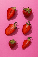 Sweet and fresh summer fruit - tasty strawberry