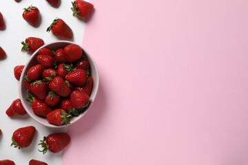 Sweet and fresh summer fruit - tasty strawberry