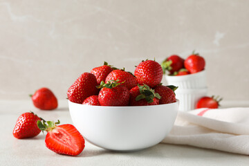 Sweet and fresh summer fruit - tasty strawberry