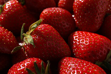 Sweet and fresh summer fruit - tasty strawberry