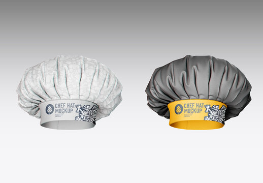 Chef Hat Mockup