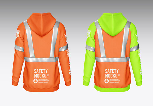 Safety Hoodie Mockup