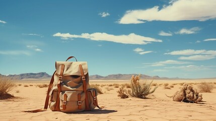 Plan a desert picnic with the bag