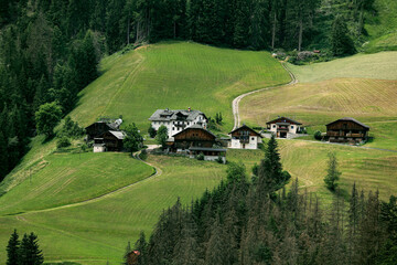 Bergbauernhof im Gadertal in Südtirol