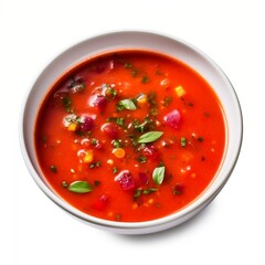 Spanish cold soup Gazpacho generative ai