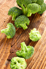 Broccoli vegetable diet food background