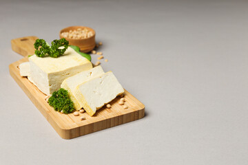 Traditional component of Asian cuisine - Tofu, bean curd