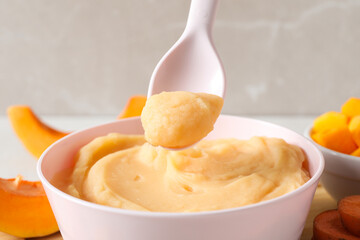 Concept of baby food and baby nutrition