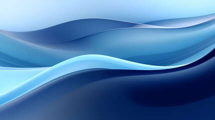 Obraz premium Abstract light blue curve shapes background. luxury wave. Smooth and clean subtle texture creative design. Suit for poster, brochure, presentation, website, flyer. vector abstract design element