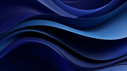 Abstract Dark Blue curve shapes background. luxury wave. Smooth and clean subtle texture creative design. Suit for poster, brochure, presentation, website, flyer. vector abstract design element