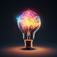 color bulb , idea