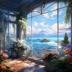 beautiful sea view