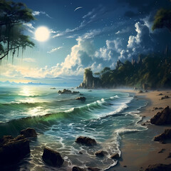 beautiful sea view
