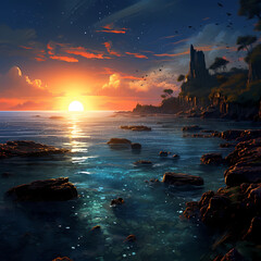 beautiful sea view