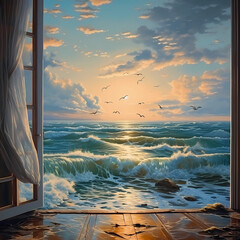 beautiful sea view
