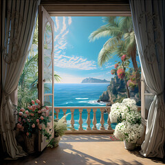 beautiful sea view