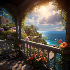 beautiful sea view