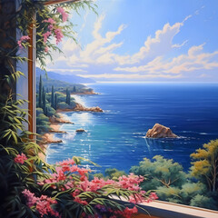 beautiful sea view