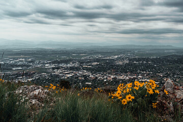 Atop Mount Helena