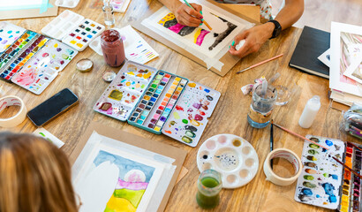 Watercolor Workshop. Empowered Brushes: Women Harnessing Creativity and Expression in Watercolor Workshop