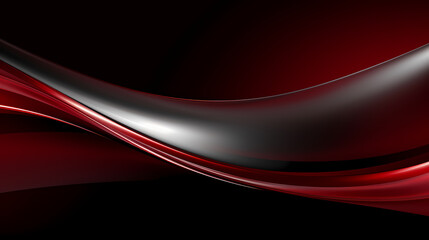 Abstract dark red curve shapes background. luxury wave. Smooth and clean subtle texture creative design. Suit for poster, brochure, presentation, website, flyer. vector abstract design element